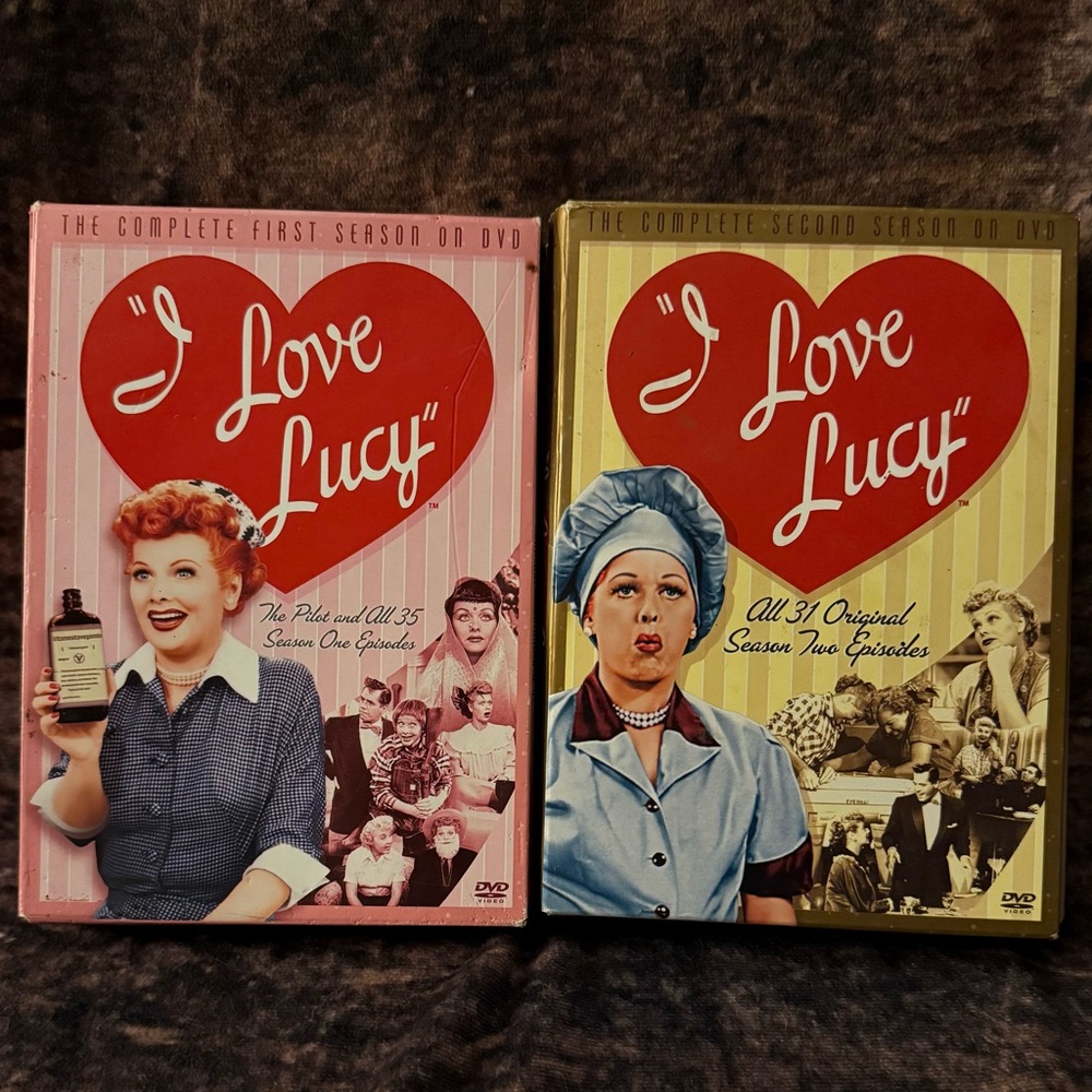 I LOVE LUCY ❤️ Season 1 & Season 2 (Complete w/ Pilot) DVD Set 67 Episodes